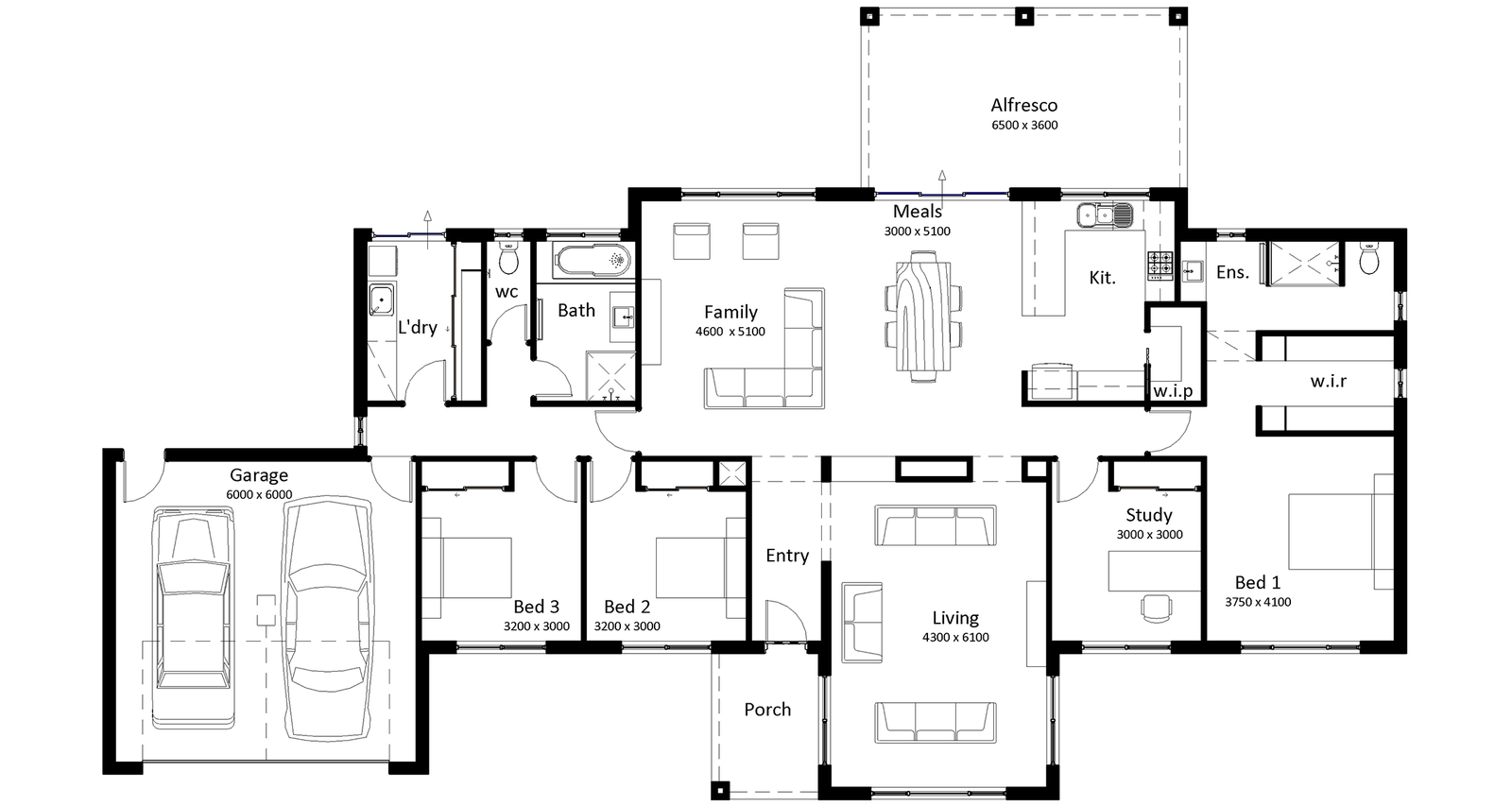3+ BEDROOM HOUSE